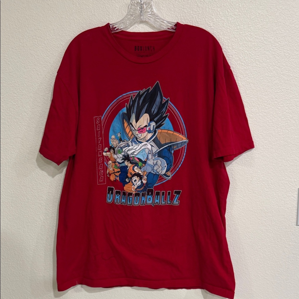 Dragon Ball Z Red T-Shirt by BoxLunch Size 2XL EUC